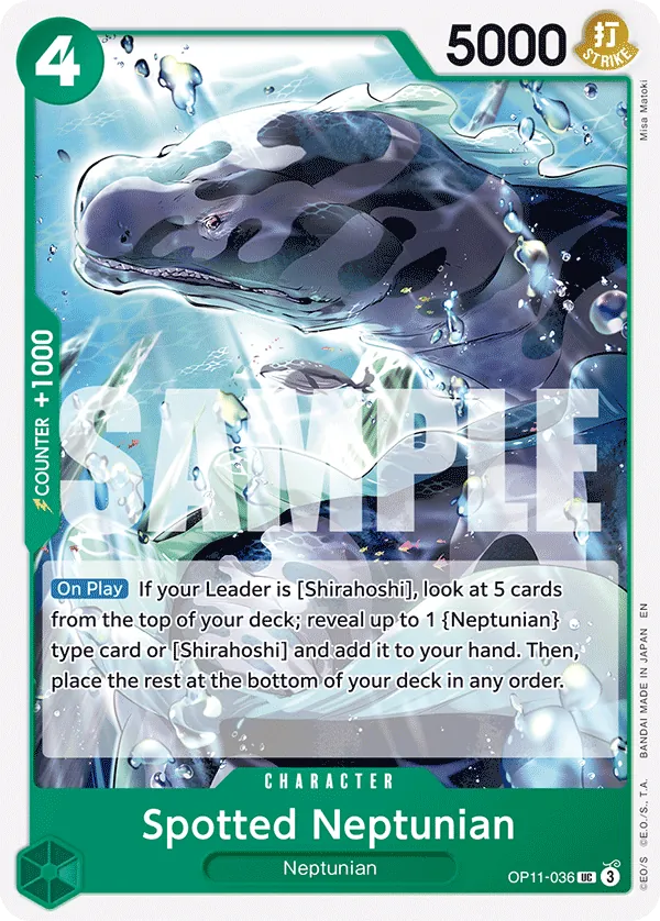 OP11-036 - Spotted Neptunian - Character - Uncommon