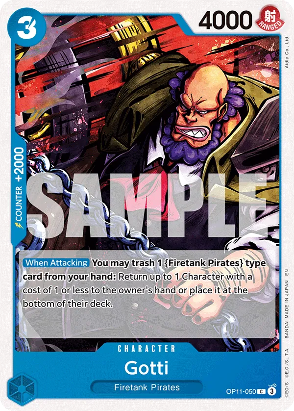 OP11-050 - Gotti - Character - Common