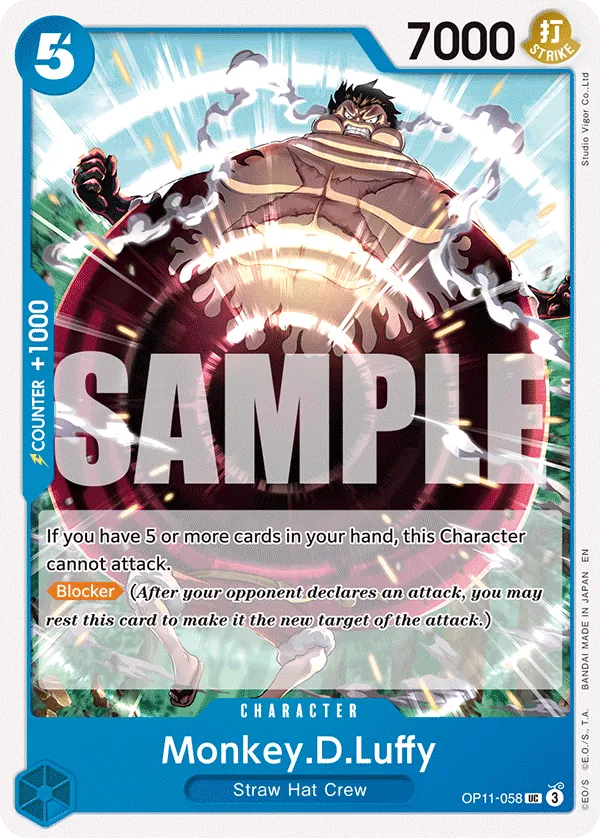 OP11-058 - Monkey.D.Luffy - Character - Uncommon