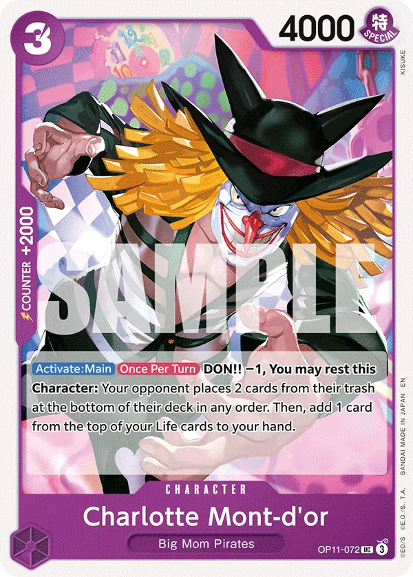 OP11-072 - Charlotte Mont-d'or - Character - Uncommon