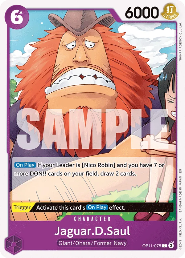 OP11-075 - Jaguar.D.Saul - Character - Common