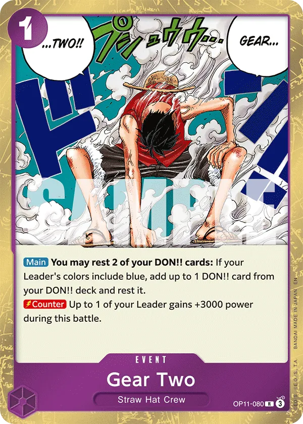 OP11-080 - Gear Two - Event - Rare