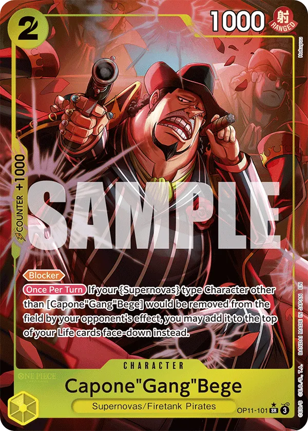 OP11-101 - Capone"Gang"Bege - Character -