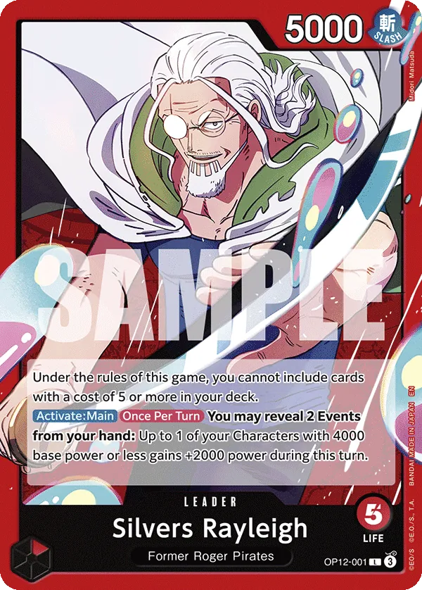 OP12-001 - Silvers Rayleigh - Leader - Leader