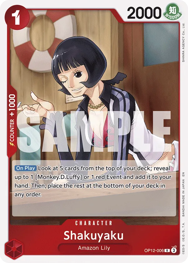 OP12-006 - Shakuyaku - Character - Rare