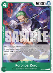 OP12-036 - Roronoa Zoro - Character - Common