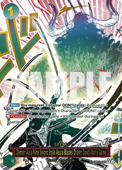 OP12-037 - Demon Aura Nine Sword Style Asura Blades Drawn Dead Man's Game - Event -