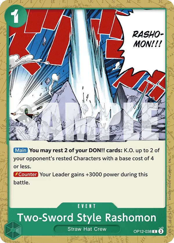 OP12-038 - Two-Sword Style Rashomon - Event - Common