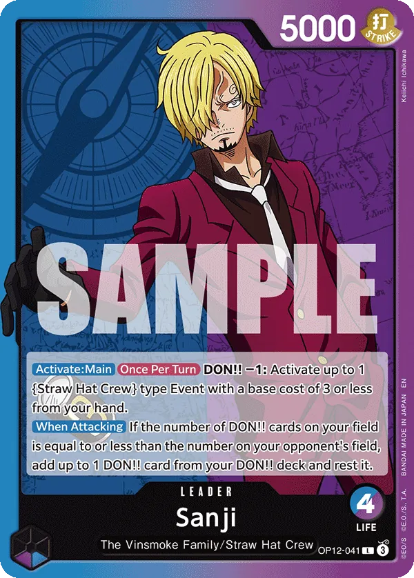 OP12-041 - Sanji - Leader - Leader