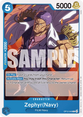 OP12-046 - Zephyr(Navy) - Character - Common