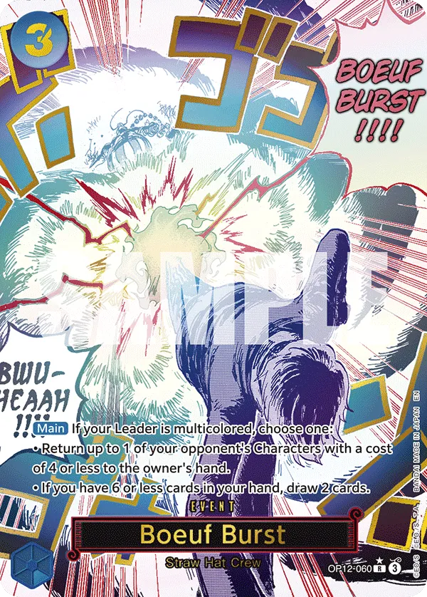 OP12-060 - Boeuf Burst - Event -