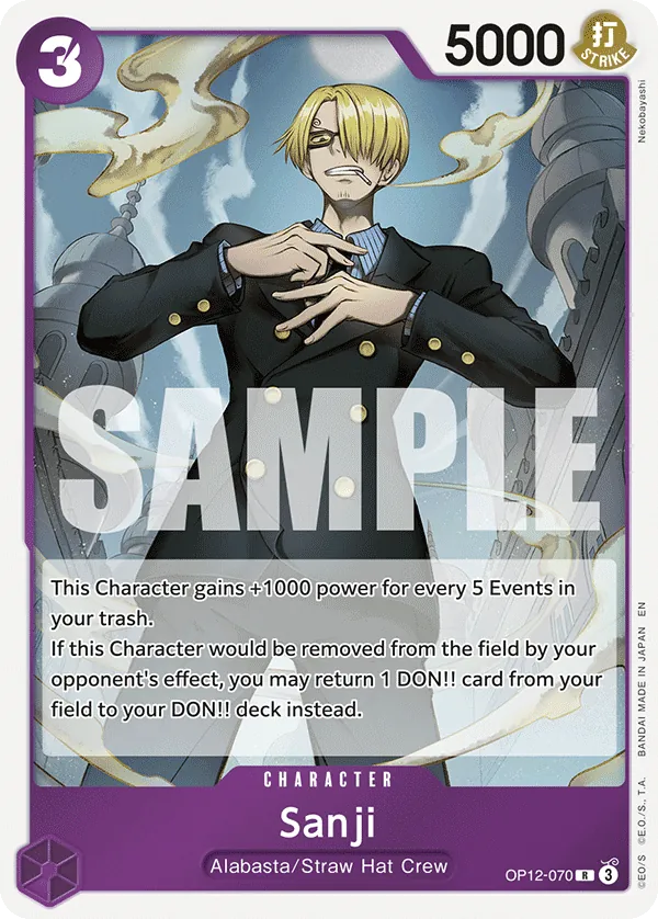OP12-070 - Sanji - Character - Rare
