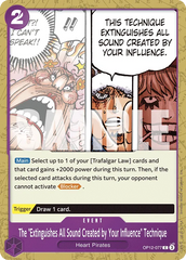 OP12-077 - The "Extinguishes All Sound Created by Your Influence" Technique - Event - Common