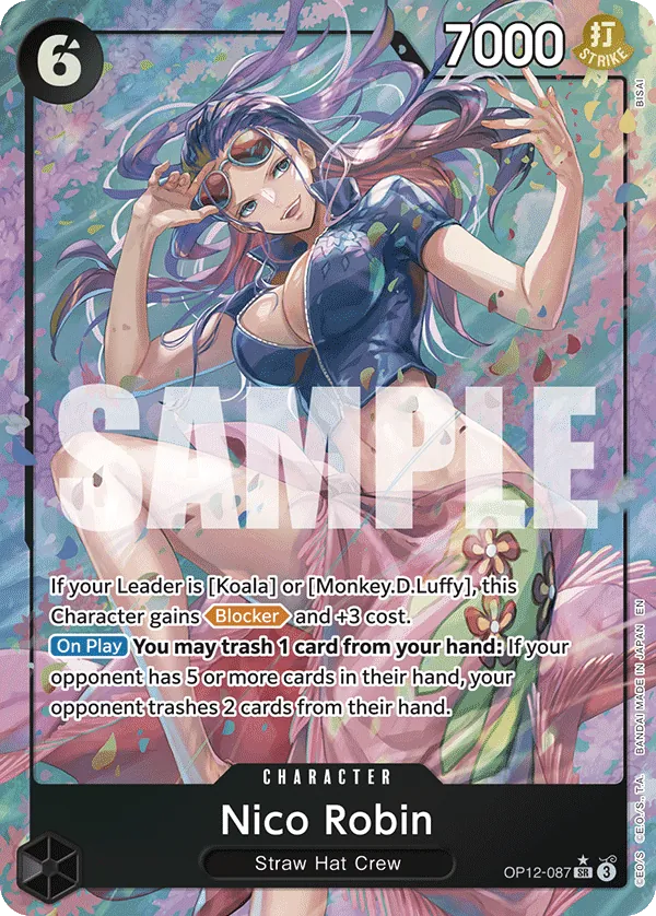 OP12-087 - Nico Robin - Character -