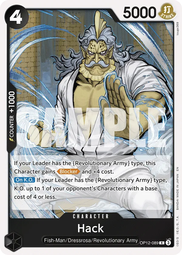 OP12-089 - Hack - Character - Rare