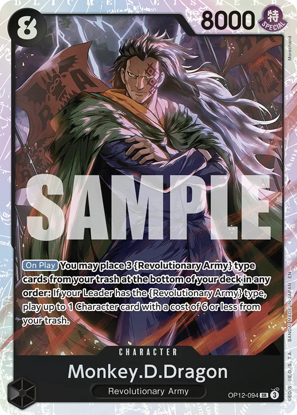 OP12-094 - Monkey.D.Dragon - Character - Super Rare