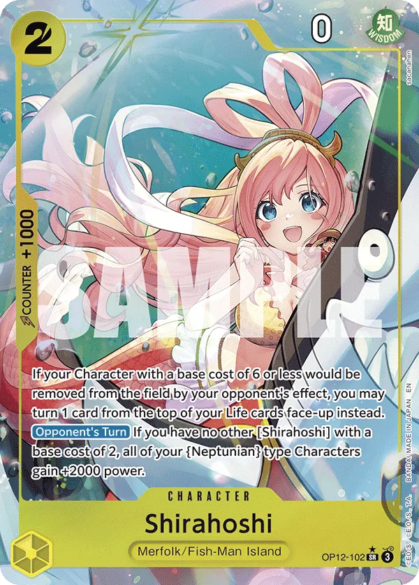 OP12-102 - Shirahoshi - Character -