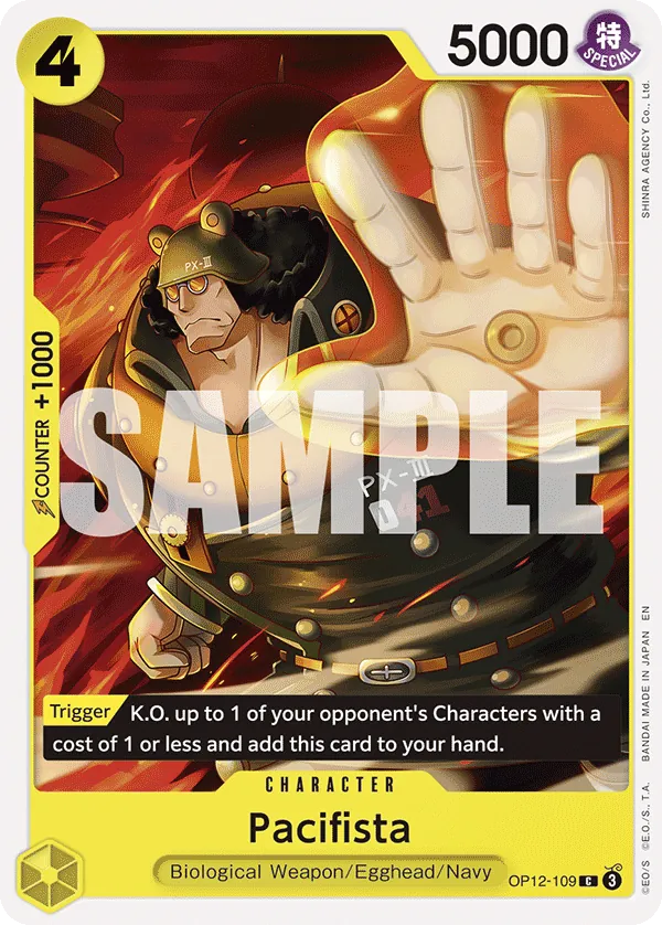 OP12-109 - Pacifista - Character - Common