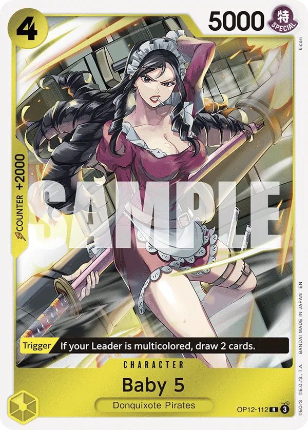 OP12-112 - Baby 5 - Character - Rare