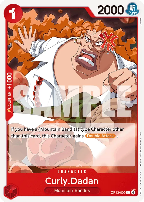 OP13-009 - Curly.Dadan - Character - Common