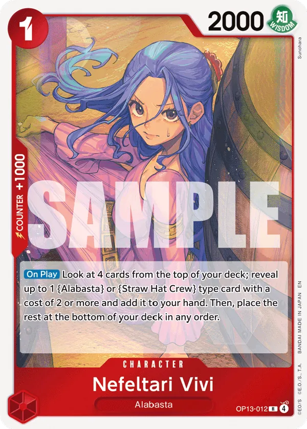OP13-012 - Nefeltari Vivi - Character - Rare