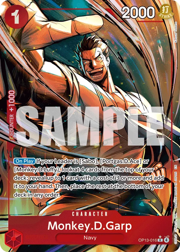 OP13-016 - Monkey.D.Garp - Character -