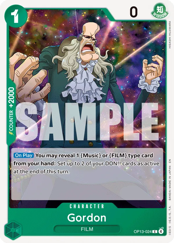 OP13-024 - Gordon - Character - Common