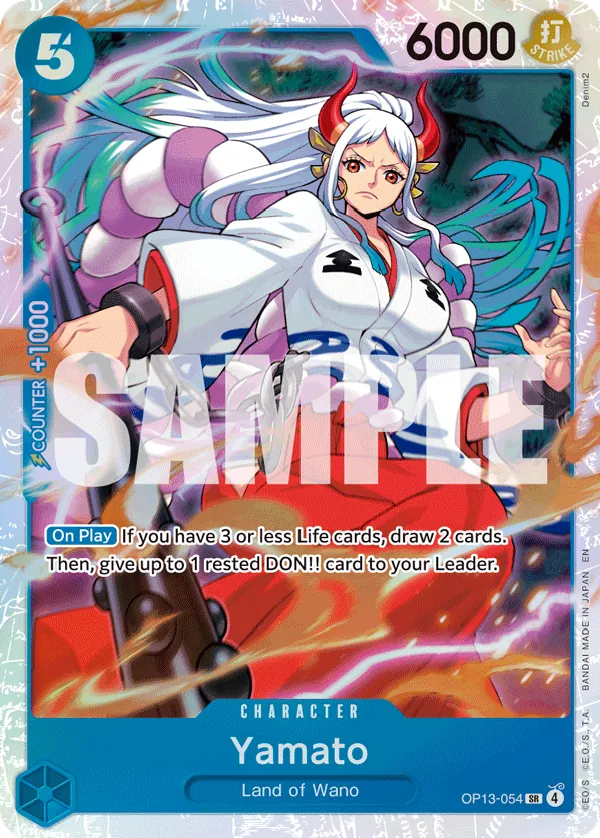 OP13-054 - Yamato - Character - Super Rare