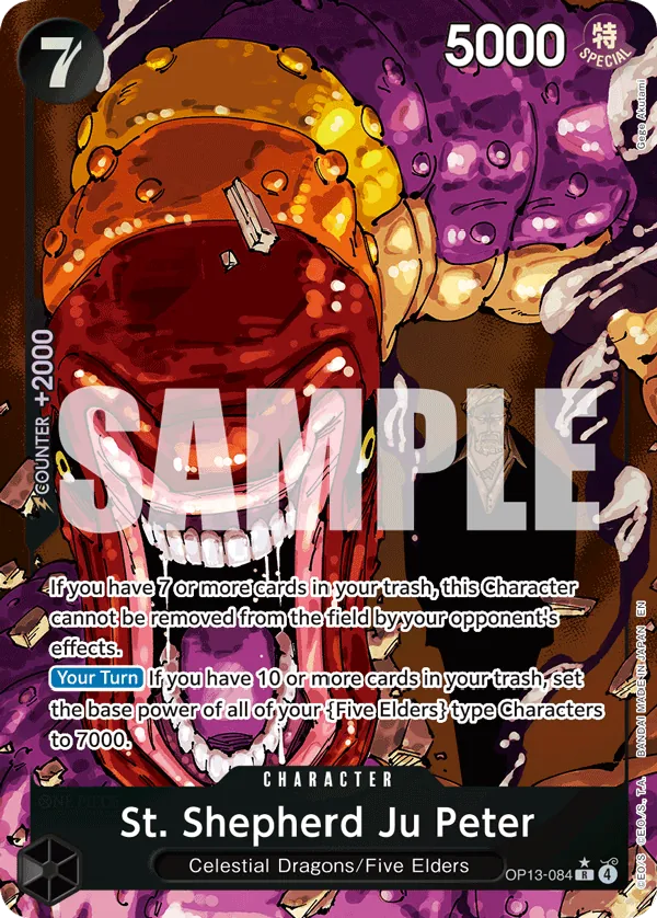 OP13-084 - St. Shepherd Ju Peter - Character -