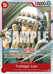 OP14-009 - Trafalgar Law - Character - Super Rare