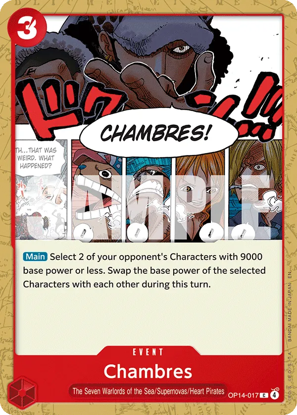 OP14-017 - Chambres - Event - Common