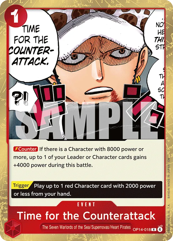 OP14-018 - Time for the Counterattack - Event - Rare