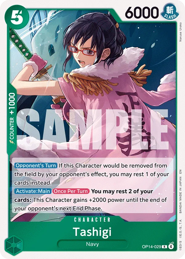 OP14-029 - Tashigi - Character - Rare