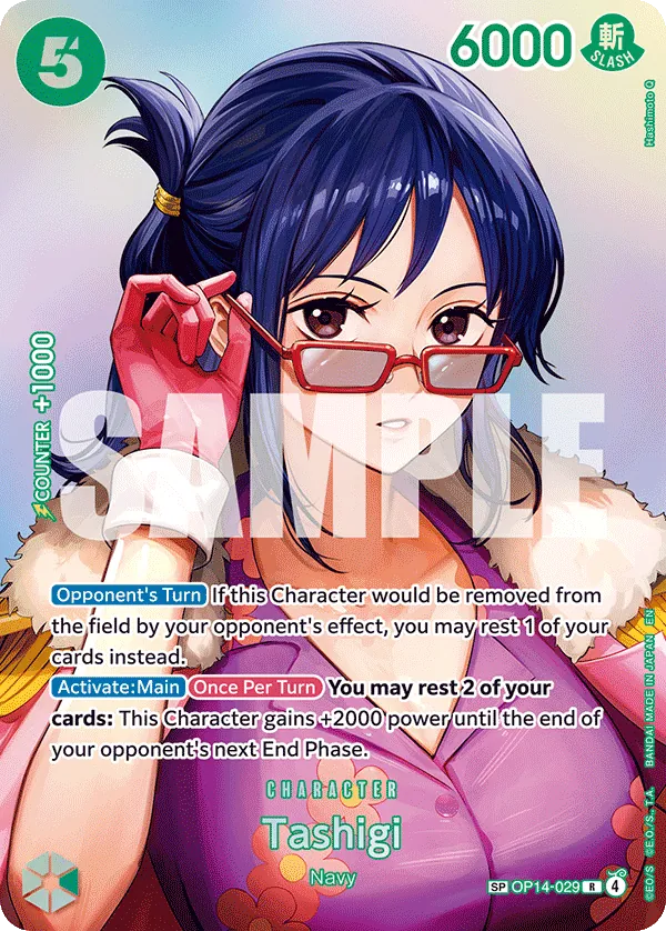 OP14-029 - Tashigi - Character - Special Card