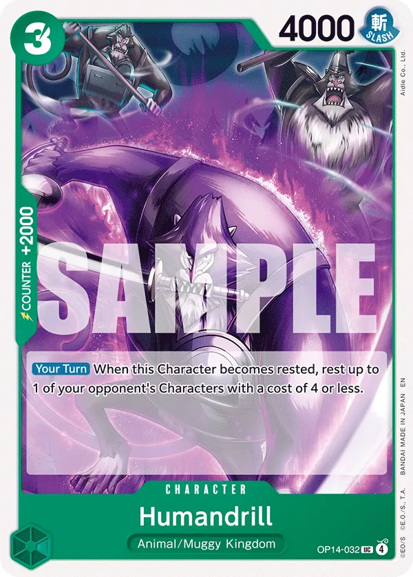 OP14-032 - Humandrill - Character - Uncommon