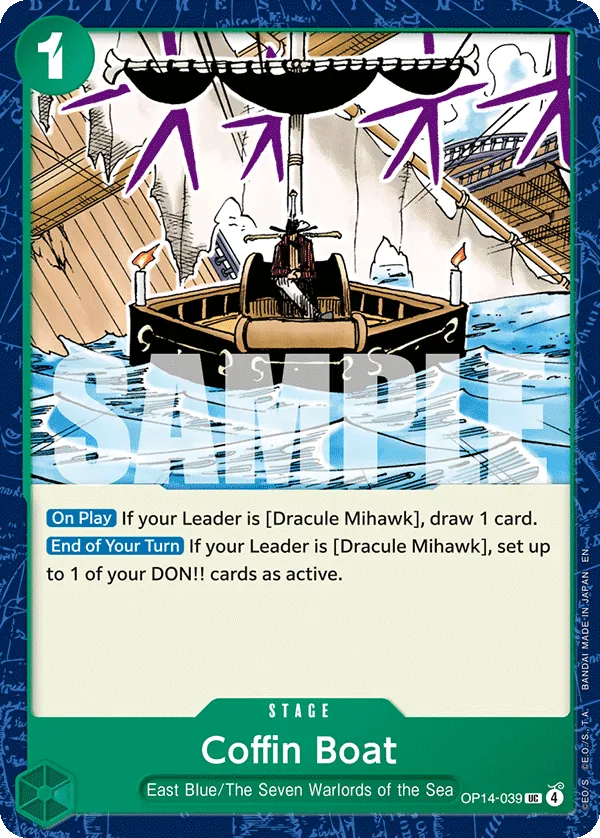 OP14-039 - Coffin Boat - Stage - Uncommon -