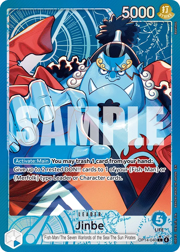 OP14-040 - Jinbe - Leader - AA
