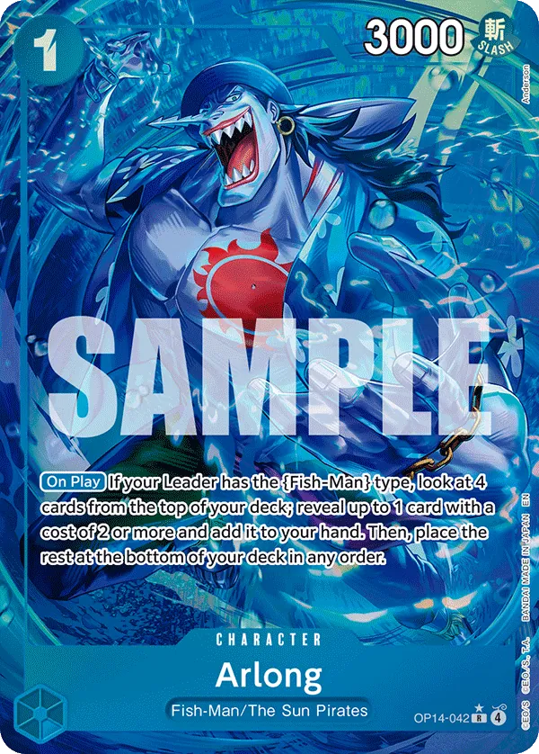 OP14-042 - Arlong - Character - AA -
