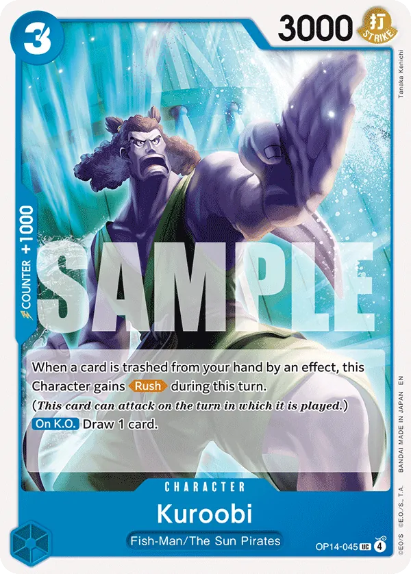 OP14-045 - Kuroobi - Character - Uncommon -