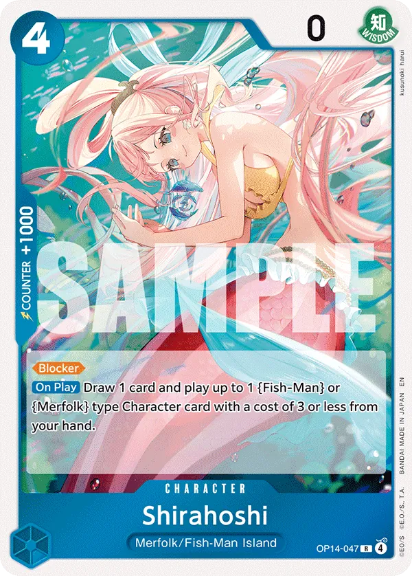 OP14-047 - Shirahoshi - Character - Rare -