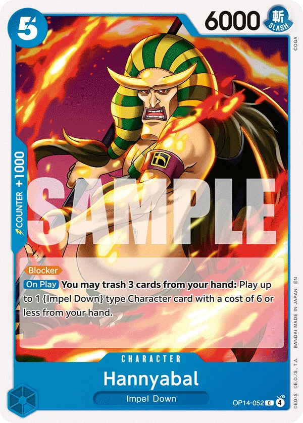 OP14-052 - Hannyabal - Character - Common -