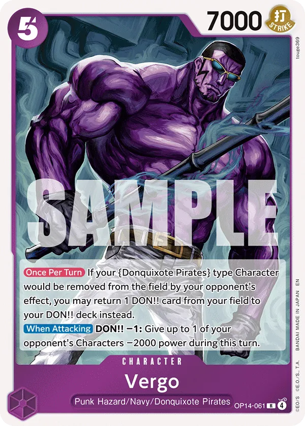OP14-061 - Vergo - Character - Rare -