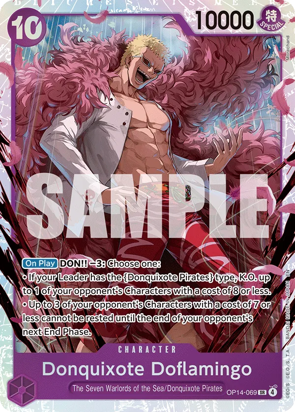 OP14-069 - Donquixote Doflamingo - Character - Super Rare -