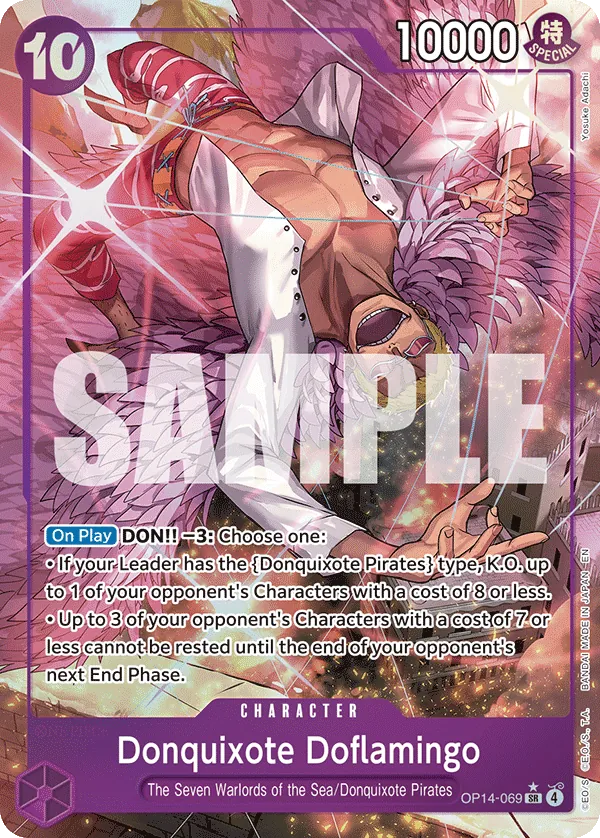 OP14-069 - Donquixote Doflamingo - Character - AA -