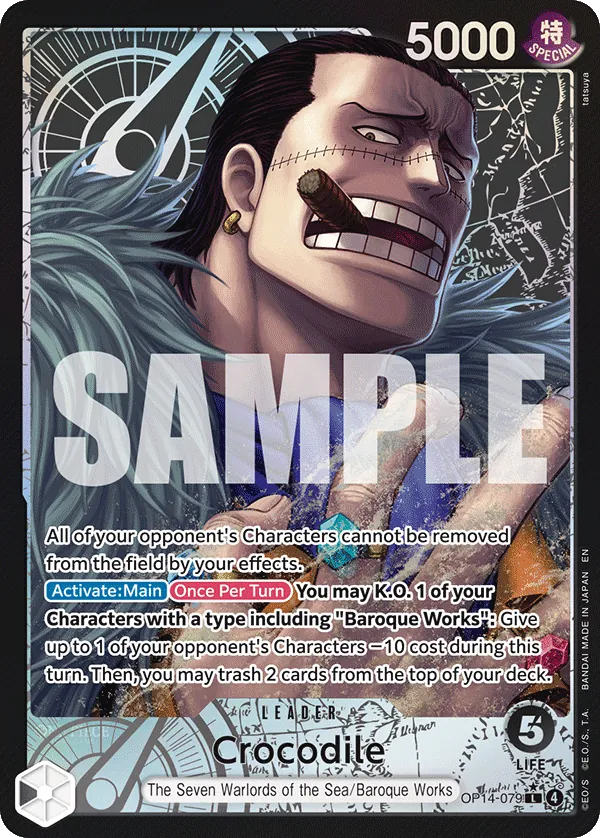OP14-079 - Crocodile - Leader - AA