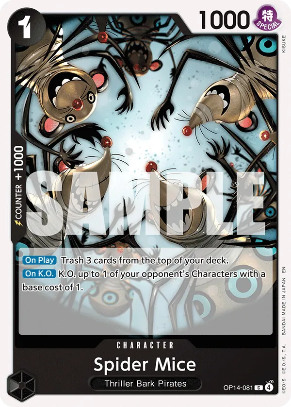 OP14-081 - Spider Mice - Character - Common -