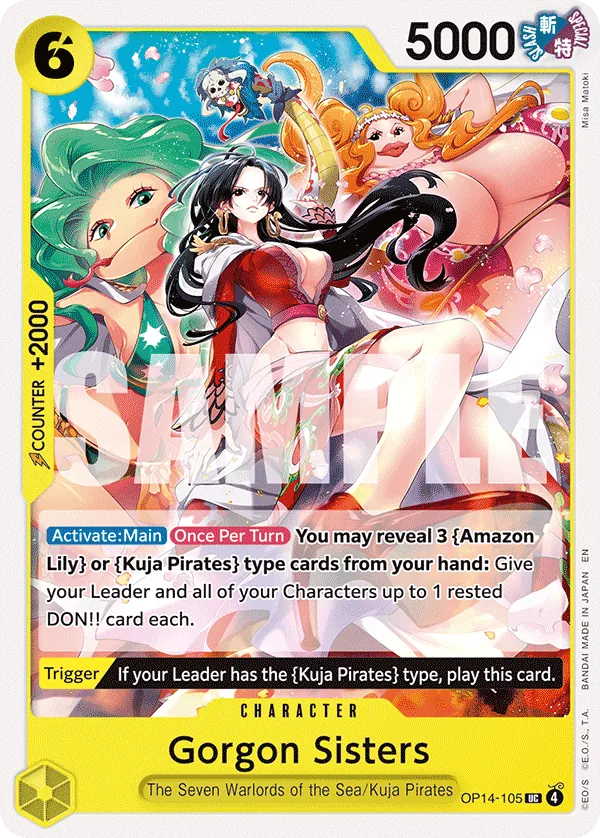 OP14-105 - Gorgon Sisters - Character - Uncommon -