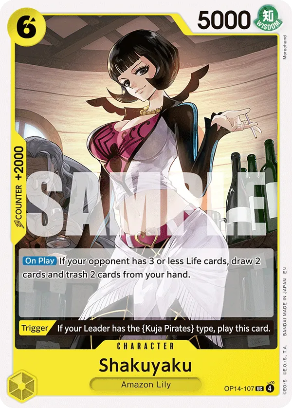 OP14-107 - Shakuyaku - Character - Uncommon -