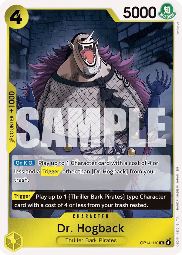 OP14-110 - Dr. Hogback - Character - Rare -