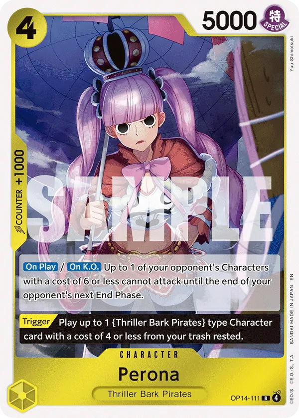 OP14-111 - Perona - Character - Rare -